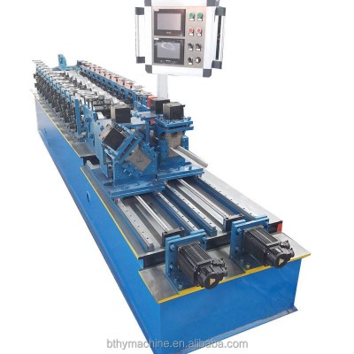 Double Line Light Steel Keel Studs Channel Roll Forming Making Machine