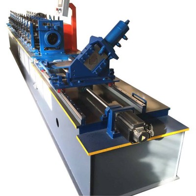 High Speed C U Channel Light Keel Cold Forming Machine / Steel Profile Keel Rolling Mill Line