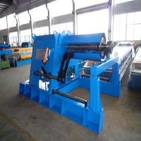 2019 color coil 5 tons hydraulic uncoiler/ decoiler machine price