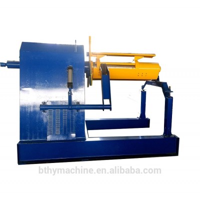 Hydraulic wire decoiler with straightening machine manufacture