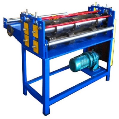 simple steel metal sheet coil slitting / slitter machine