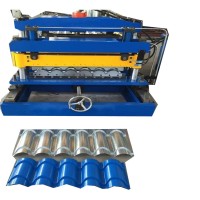 2020  hot sale  roof tile making machine glazed tile roll forming machine